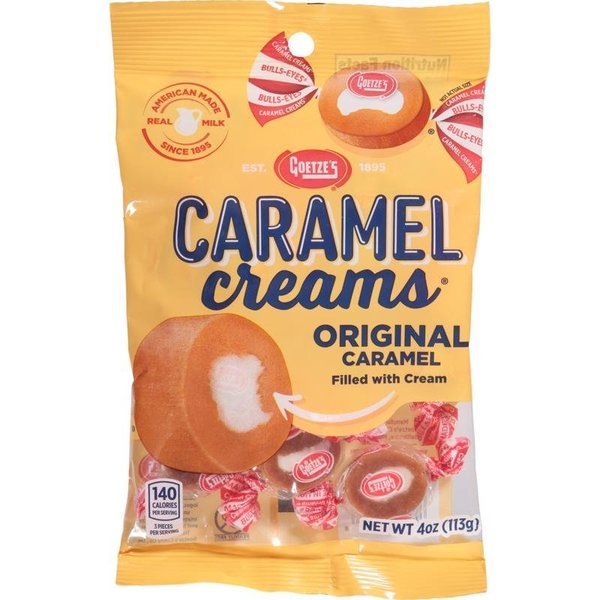 Goetzes Candy Caramel Creams Original Caramels 4 oz 74101